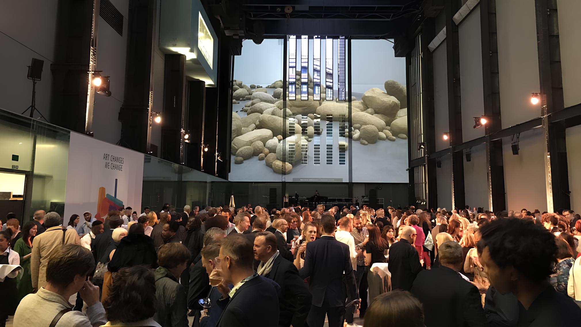 The grand opening of The New Tate Modern with Seeper's immersive projection show, featuring live DJ sets and captivating animated content!