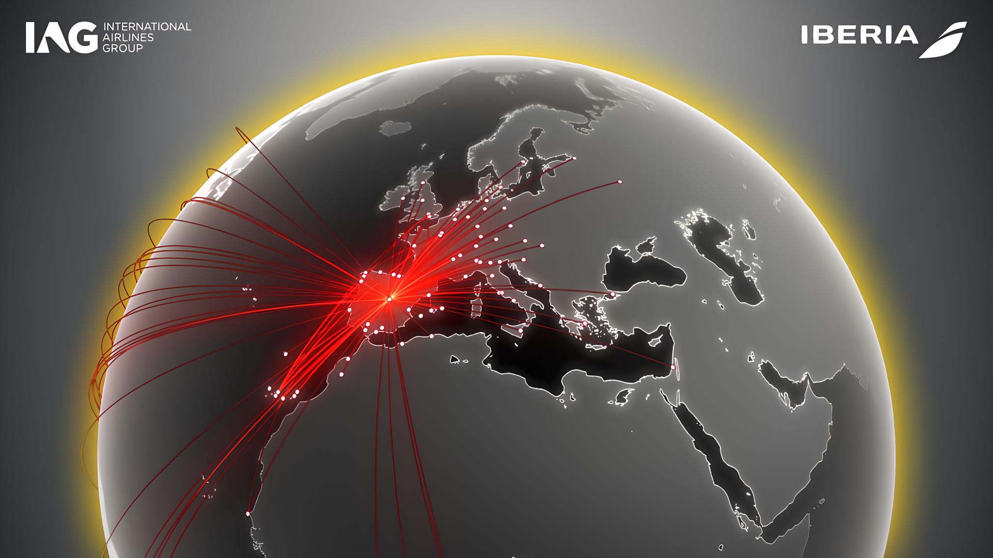 At the IAG Global Leadership Conference, we showcased real-time flight patterns and metrics with real flight time data visualisation.