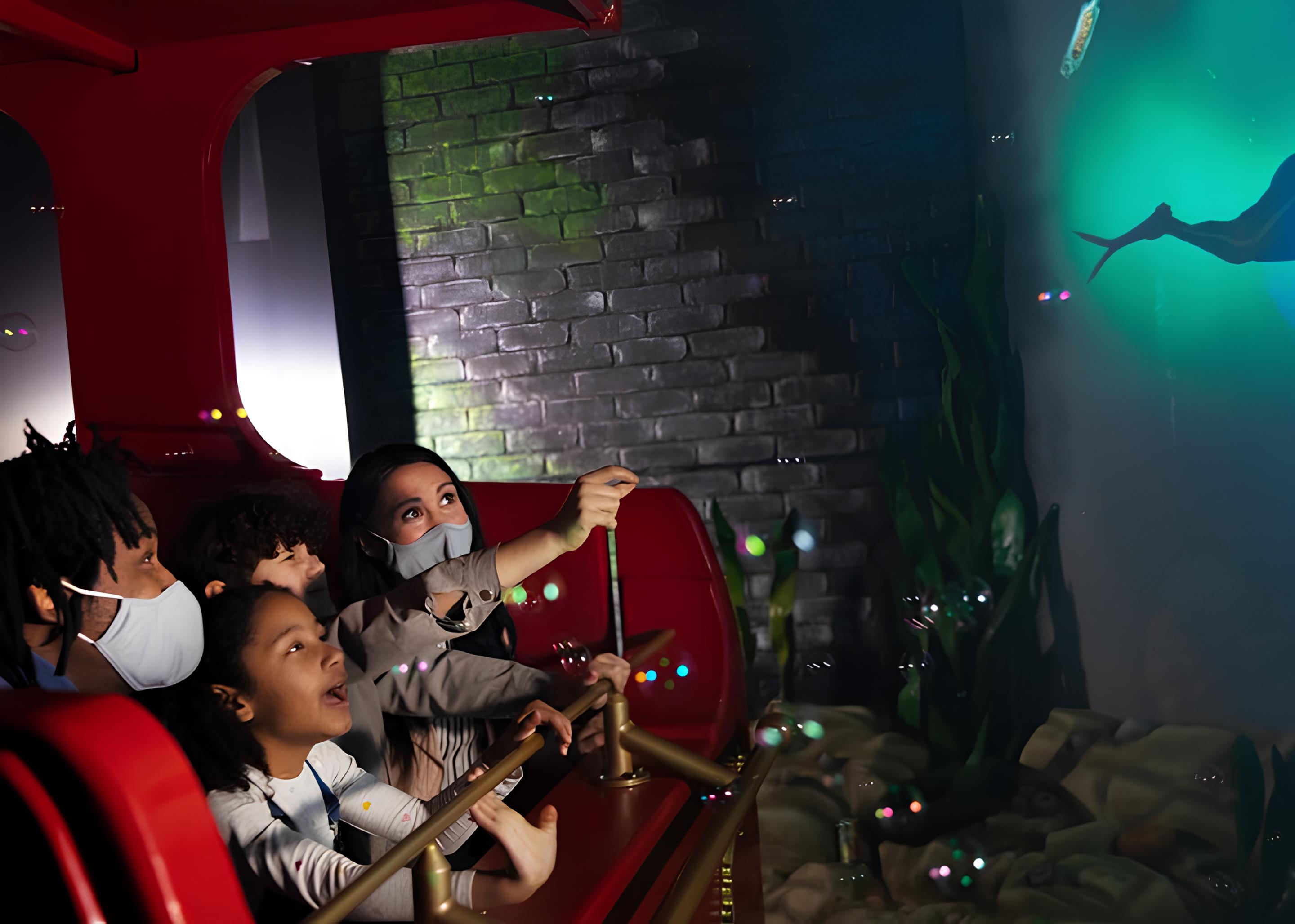 A Family on the Gangsta Granny Ride.