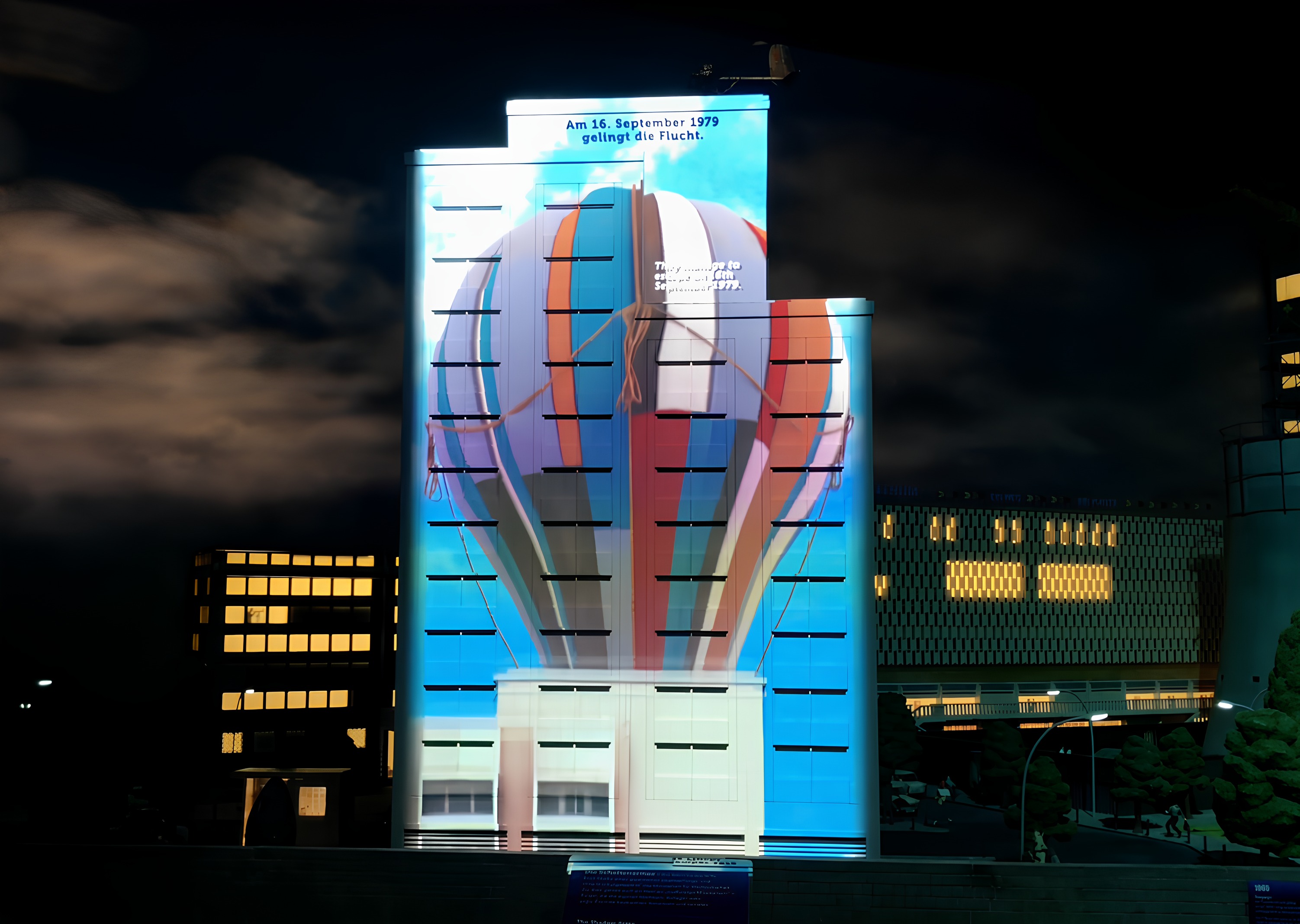 Little Big City is 3D projection-mapped content showcasing Berlin's history, with stories projected onto models of iconic landmarks.