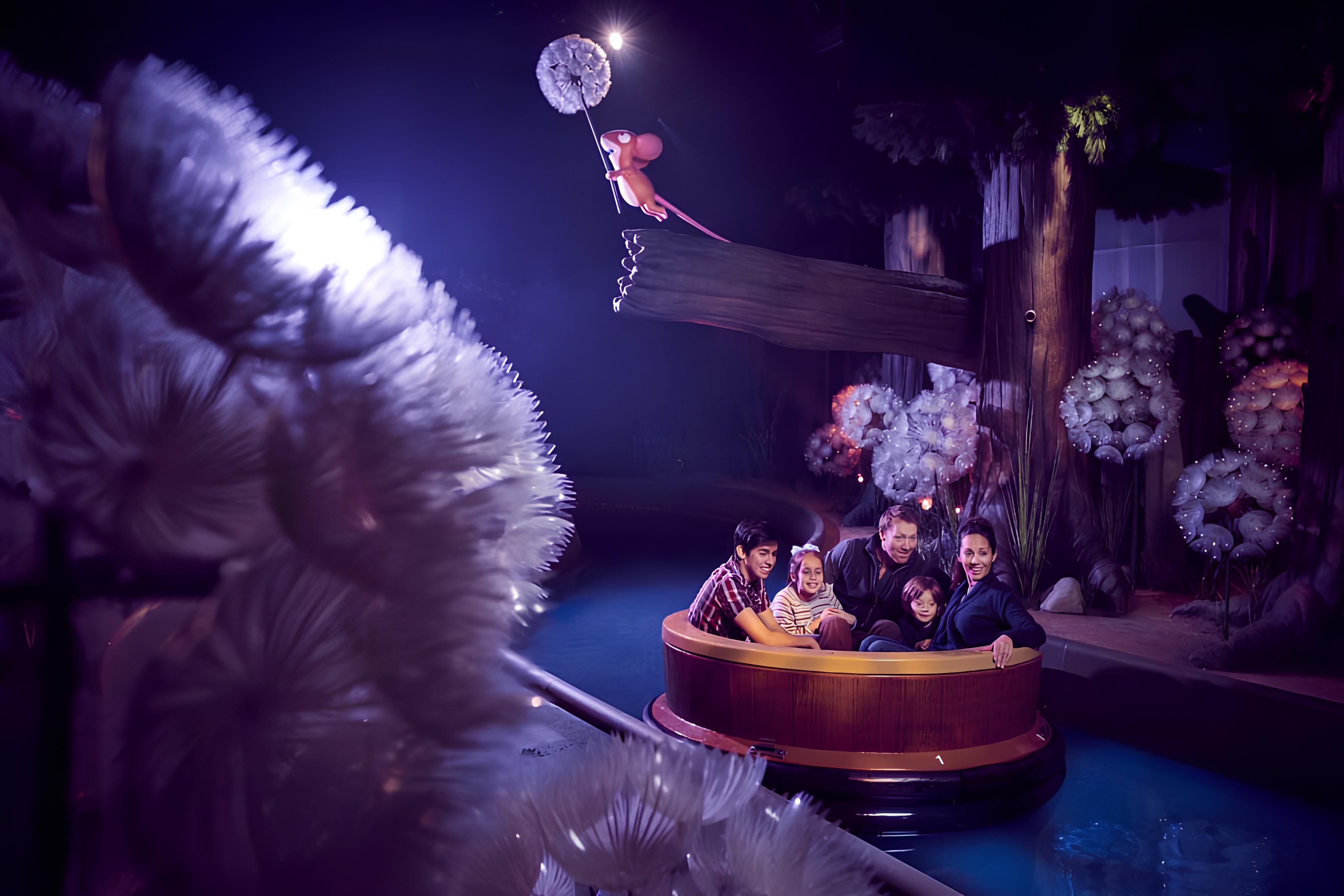 The Gruffalo River Ride Adventure at Chessington, where seeper brings Julia Donaldson’s beloved story to life through immersive design.