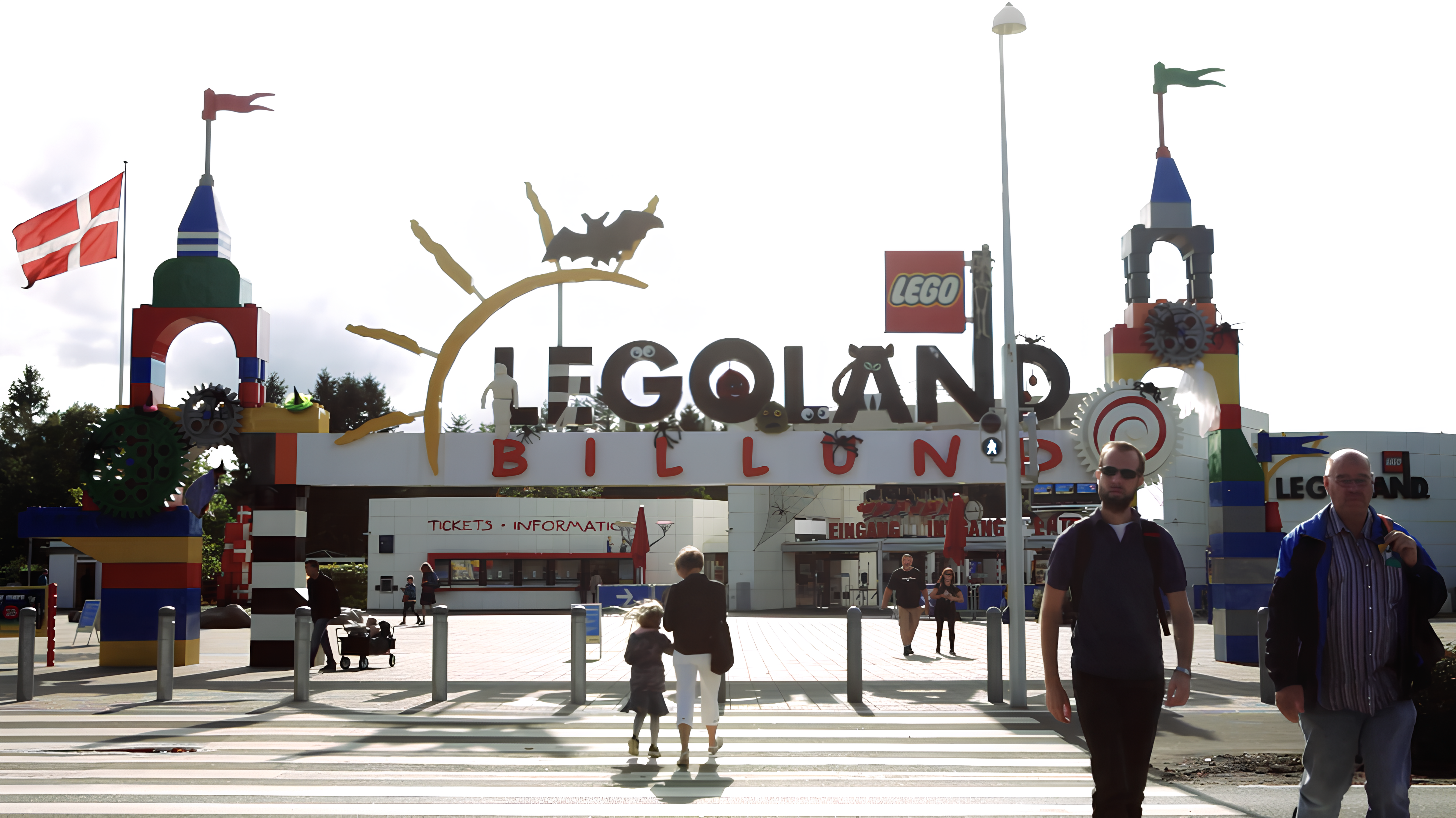 A photo of Legoland in Billund, Denmark.