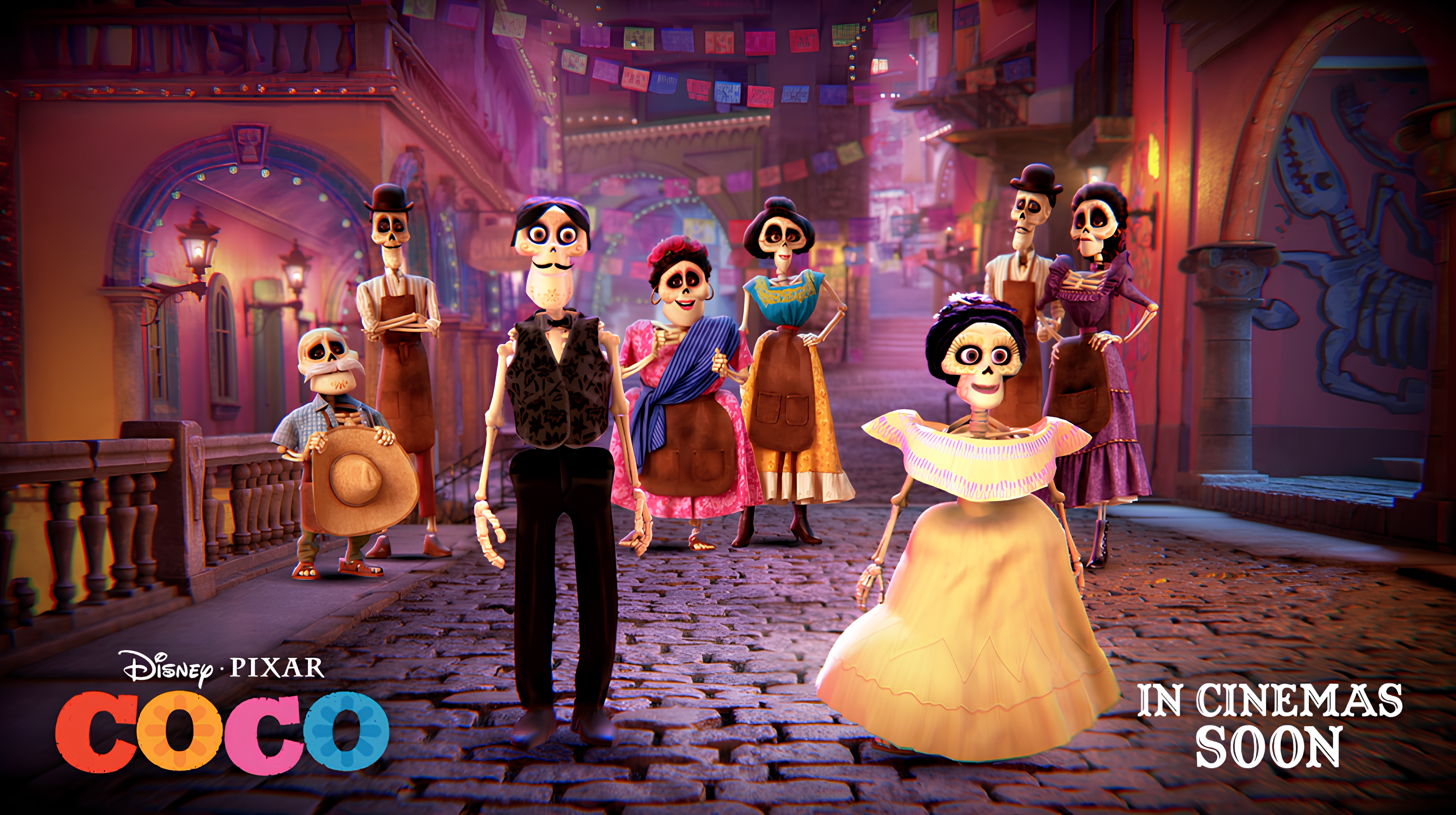 A photo of the Disney Pixar Game 'Coco'.